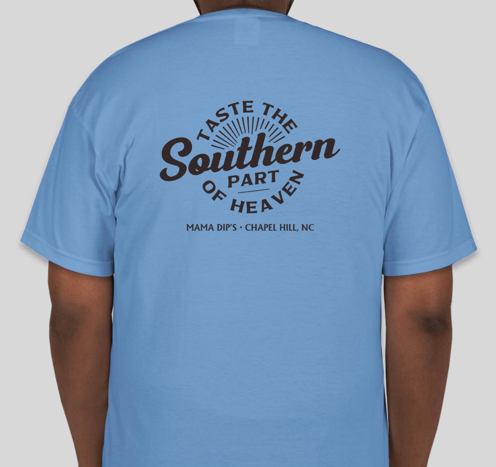 Mama Dip's Carolina Blue T-Shirt