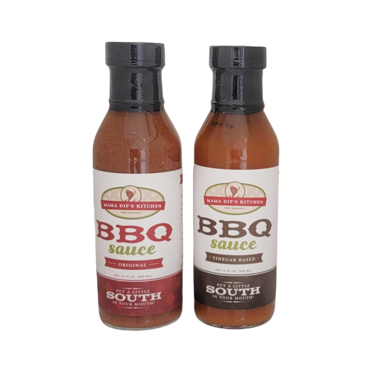Original Barbecue Sauce & Vinegar Based Barbecue Sauce Combo Mama Dip